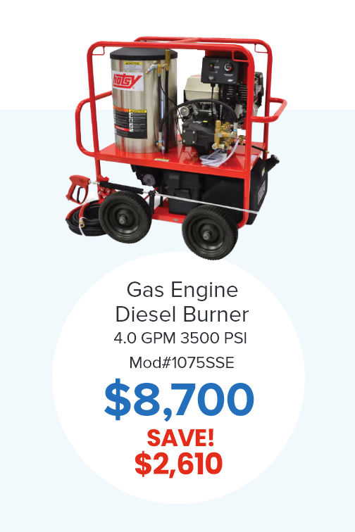 Gas Engine Diesel Burner $8,700 (SAVE $2,610)